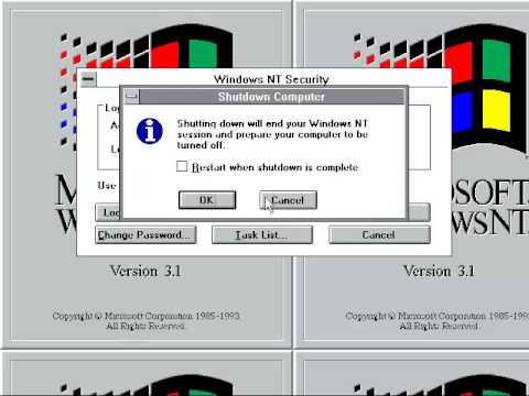 Windows nt 3.1